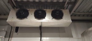 Холодильная машина для помещения 300 м³ (0…+2°C) — Danfoss, 380В, R507, испаритель 3 вентилятора