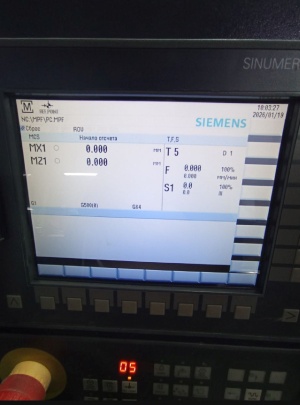 Токарный станок KE80/2000 (CK6180X2000) с ЧПУ Siemens