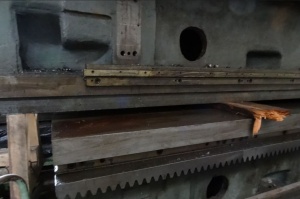 Тяжелый токарный КЗТС, КЖ 161210 ( примерный аналог 1А675) демонтирован