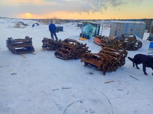 Гусеницы Олофсфорс для лесозаготовительной техники Харвестера и Форвардера