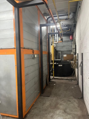 Автоматическая линия порошковой окраски BONDERITE Indufinish 1996 г. конвейер 154 м для пружин или других изделий