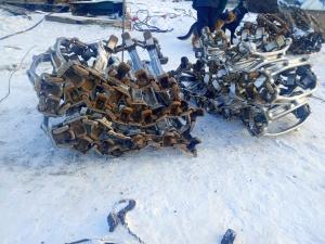 Гусеницы CLARK 710 на Харвестер и Форвардер