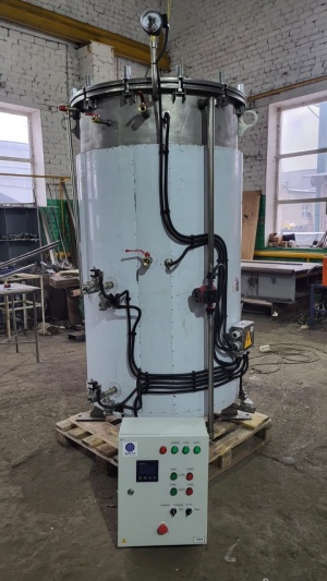 Автоклав промышленный вертикальный паровой ЗС-24/04