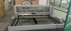 Станок для выборки пазов в сером картоне (Gray board slotter/Grooving machine)