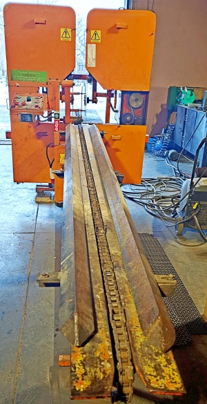 Вертикальная ленточная пилорама Wirex типа CZ-2/CZP-2