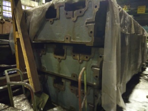 Тяжелый токарный КЗТС, КЖ 161210 ( примерный аналог 1А675) демонтирован