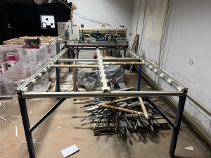 Линия для нанесения клея, для СИП панелей и ПВХ листов SNK-4 BUDIMPEX (Польша)