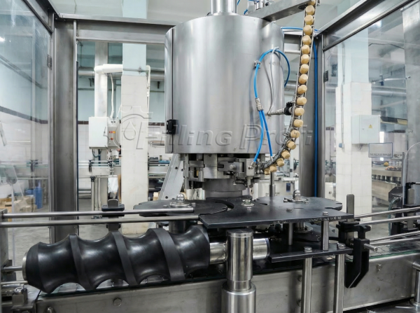 Автомат укупорочный роторный Камю, 7000 бут/ч