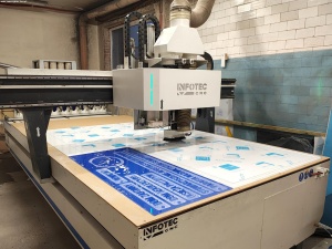 Фрезерный станок с ЧПУ InfoTEC 4121 Energy