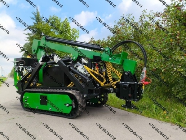 Машина самоходная для закручивания винтовых свай TORSION
