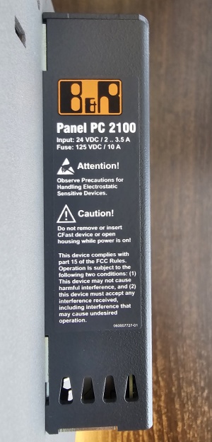 Промышленный компьютер (панель управления) B&R Panel PC 2100