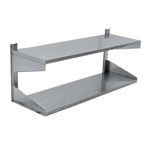 Полка навесная двухъярусная 1320х420х510