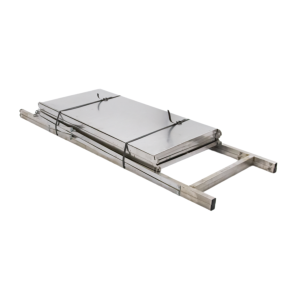 Стеллаж из нержавеющей стали 2320х600х1970 (2-секц., в разборе)