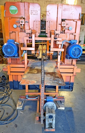 Вертикальная ленточная пилорама Wirex типа CZ-2/CZP-2