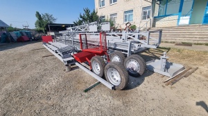 Поворотный ленточный конвейер (штабелер)