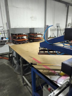 Станок нарезки и пайки ПВД вкладыша