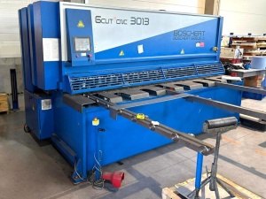 Гидравлические гильотинные ножницы BOSCHERT GIZELIS G-CUT 3013 CNC