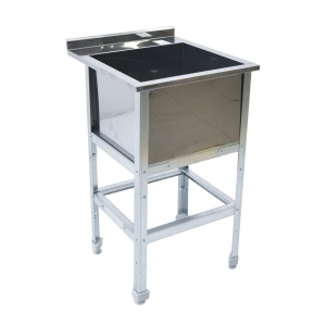 Ванна моечная односекционная 600х500х870 сварная Hessen ВМП 1/5 оц