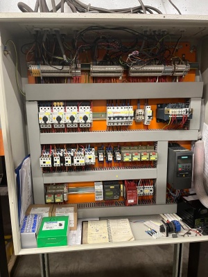 Автоматическая линия порошковой окраски BONDERITE Indufinish 1996 г. конвейер 154 м для пружин или других изделий