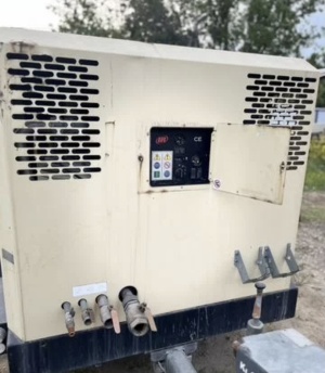 Компрессор винтовой,прицепом PD130