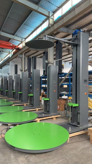 Паллетообмотчик (Паллетоупаковщик, Паллетайзер) INTERPLUS WJ-1650-2.4, 2,4м