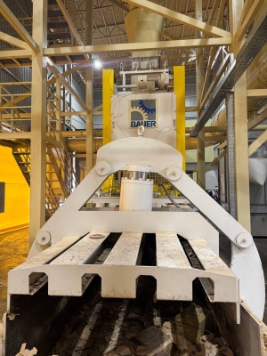 Пресс макулатурный BAUER 400 производства Германия