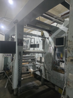 8-ми цветная флексографская печатная машина с центральным барабаном 2009 г.в