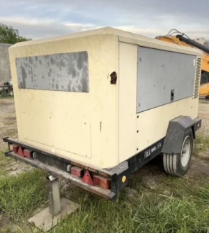 Компрессор винтовой,прицепом PD130