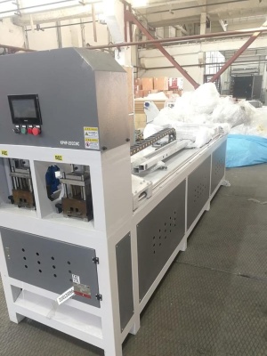 Автоматический пробивной станок с 2 рабочими станциями на 2 инструмента (одновременная пробивка с 2 сторон) KPHP-35/2CNC