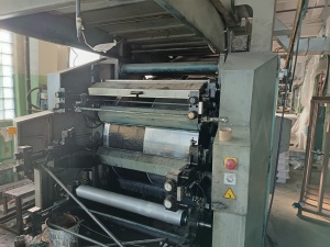 Машина флексографской печати с центральным барабаном 6 цветов SATURNO 1200