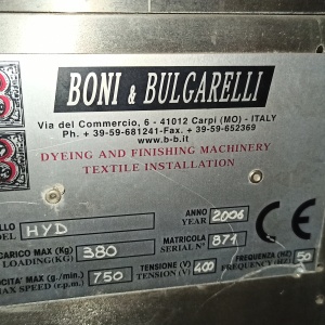 Оборудование промышленное для покраски тканей и пряжи