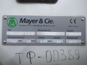 RELANIT 2,4 E RELANIT 2.4E фирмы Mayer&Cie 2012 года
