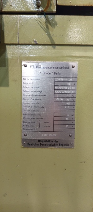 Зубошлифовальный ZSTZ 630C3P