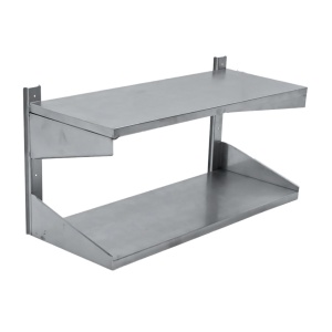 Полка навесная двухъярусная 1000х420х510