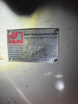 Токарно-винторезный Knuth Basic 180 V