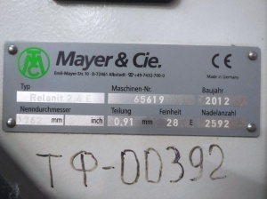 RELANIT 2,4 E RELANIT 2.4E фирмы Mayer&Cie 2012 года