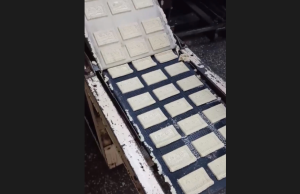 Ротационная машина для формовки сахарного печения