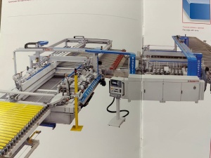 Станок с чпу для стекла intermac busetti в хорошем состоянии