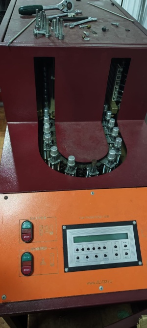 Печь нагрева преформ для выдува ПЭТ бутылок «ПАВ 1000»