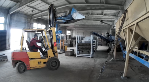 Завод по производству бетонных блоков