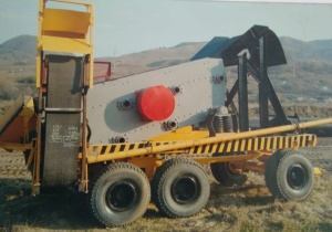 Мобильные грохоты на прицепах