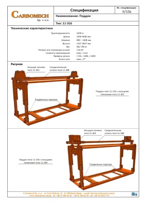 Компания CARBOMECH LTD занимается проектированием и производством транспортных комплектов для перемещения машин и механических устройств