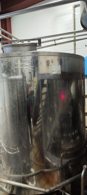 Водогрейный аппарат 2500 литров с паровой рубашкой