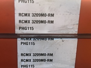 Пластина с маркировкой RCMX 3009 MO RM RHG115