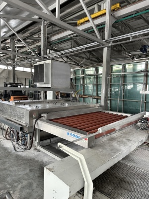 Станок с чпу для стекла intermac busetti в хорошем состоянии