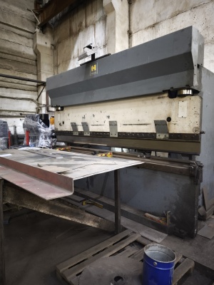 Продаётся листогибочный пресс HACO ERМ 36250 в рабочем состоянии, 2004 года выпуска