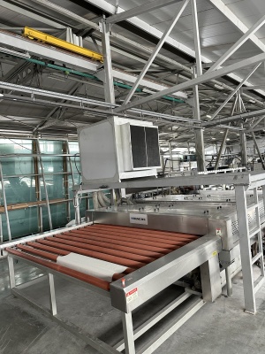 Станок с чпу для стекла intermac busetti в хорошем состоянии