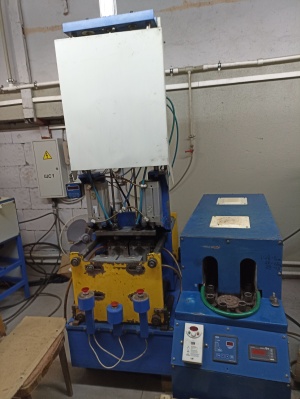 Полуавтомат ПВБ-1 с печью, компрессором и чиллером, Цена 360000 руб