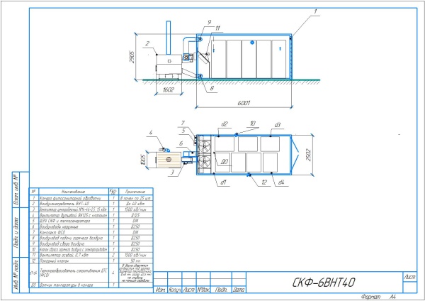 Чертежи, документация и консультации по изготовлению сушильной камеры для фитосанитарной обработки древесины