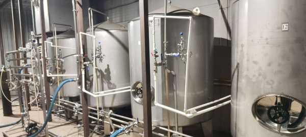 Аппарат дображивания 2300 л (AISI 304, 2 бар) В наличии 5 штук